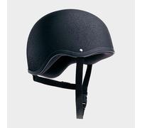 Junior Plus Riding Helmet, Black 53-54CM