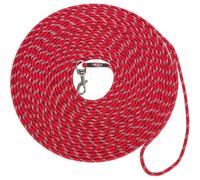 Junior puppy tracking lead, XXS?XS: 8 m/? 4 mm, red