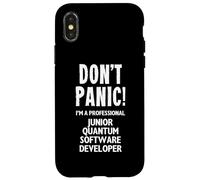 Junior Quantum Software Developer Case for iPhone X/XS