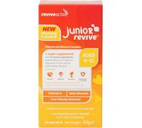 Junior Revive, Kids Multivitamin - 23 Active Ingredients - 1 Daily Sachet - Childrens Vitamin & Mineral Complex - Supports Heart Health, Mental Performance and Immune System - 20 Sachets
