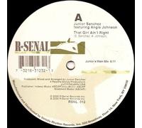 Junior Sanchez Ft Angie J - That Girl Aint Right [12" VINYL]