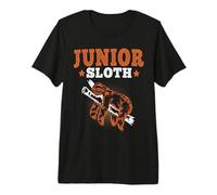 Junior Sloth Rather Go to Sleep Sloths Premium T-Shirt