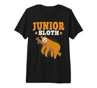 Junior Sloth Rather Go to Sleep Sloths Premium T-Shirt