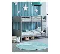 Junior Vida Gemini Detachable Bunk Bed Children Kids Bedroom Furniture Home Discount Grey Single