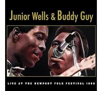 JUNIOR WELLS BUDDY - LIVE AT THE NEWPORT FOLK FESTI - Vinyl Record - 9 - D4z