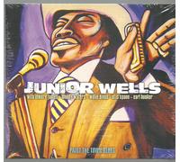 Junior Wells- Paint The Town Blue BRAND NEW 2XCD Digipak Free 1st Class UK P&P