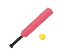 Junior Wicket Trainer - Foam Strike Kit, Backyard Hit System, 23.62x2.95x1.38 inches Soft Impacts Coaching Device | Family Engagement Activity Platforms, Indoor Skill Development Usage Scenario