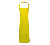 (Junior, Yellow) Premier Childrens/Kids Bib Apron (Pack of 2)