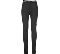 Juniors Boys Branded Sondico Compression Core Tights Base Layer (7-8 Yrs, Black)