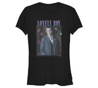 Junior's Gossip Girl Dan Humphrey Lonely Boy Men T Shirt Black