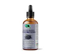 Juniper Berry Essential Oil - Ready to Use - Detoxifying & Cleansing, Pain & Inflammation Relief, Natural Antiseptic & Purifier, Muscle & Joint Support (100ml Glass Dropper)