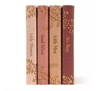Juniper Books Little Women Book Set | Four-Volume Hardcover Book Set with Custom Designed Dust Jackets | Author Louisa May Alcott