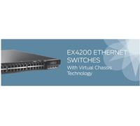 Juniper EX4200-24T - EX 4200 24-port 1000BaseT (8-ports PoE)
