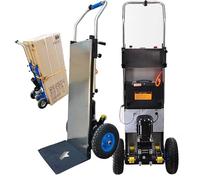 JUNIPI 1200w Electric Stair Climber, Heavy Object Sack Truck, Brushless Motor, Removable Battery (48 V/36 Ah), Load Capacity (400 Kg), Button(Instantly Open/Stop)