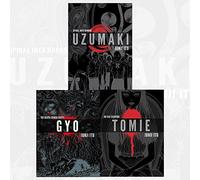 Junji Ito Collection 3 Books Bundles (UZUMAKI 3-IN-1 DLX ED HC,GYO 2IN1 DLX ED HC,Tomie Complete Deluxe Edition)