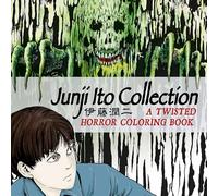 Junji Ito Collection: A Twisted Horror Coloring Book by Junji Ito Paperback Book