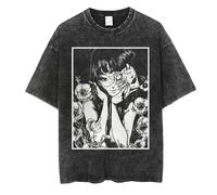 Junji Ito Collection T-Shirt Anime Print Casual Short Sleeve Retro Trend T-Shirt Cosplay Clothing Tomie Kawakami T-Shirt...