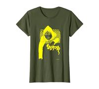 Junji Ito Maniac Soichi ver. T-Shirt, Women, Olive Green, Large
