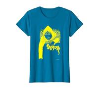 Junji Ito Maniac Soichi ver. T-Shirt, Women, Sapphire Blue, Small