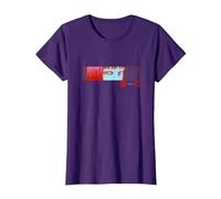 Junji Ito Tomie in Red T-Shirt, Women, Purple, Small