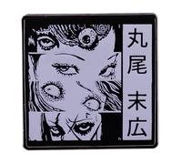 Junji Ito Tomie Uzumaki Japanese Horror Manga 1.2" Enamel Pin Badge