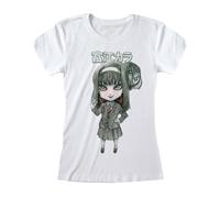 Junji-Ito Women's Tomie Kara Fitted T-Shirt in White | Size: Large Junji-Ito White L