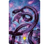 Junji, the Midnight Sky Art Card 2 (#58) (Gold Signature) | Kamigawa: Neon Dynasty