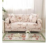 JunJiale Stretch Sofa Cover Printed Couch Covers Slipcovers for Couches Sofas Elastic Universal Furniture Protector 2 seat