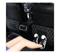 JUNJIKAIDAN 2pcs Anti Kick Mat for BMW 8 Series 8er Coupe E31 G15, Car Anti-kick Pad PU Leather Back Seat Cover Protector Seat Protective Cushion Accessories,s