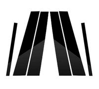 JUNJIKAIDAN Car Door Window Pillar Posts Trims Cover for BMW 1 Series E81/E82/E87/E88 Hatchback 2004-2013, Side Door Center Pillar Moulding Column Sticker Anti Scratch Protector Trim