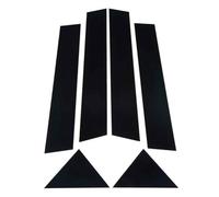 JUNJIKAIDAN Car Door Window Pillar Posts Trims Cover for Chrysler 300 300C 2005-2010, Side Door Center Pillar Moulding Column Sticker Anti Scratch Protector Trim