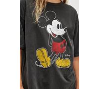 Junk Food Classic Mickey Crackle Tee by Junk Food Clothing at Free People in Black, Size: XS/S - female