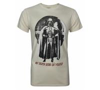 Junk Food Clothing Darth Vader Graphic Print Mens Small Short Sleeved T-Shirt