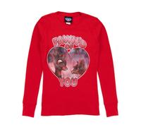 Junk Food Clothing Red Long Sleeved T-Shirt Womens