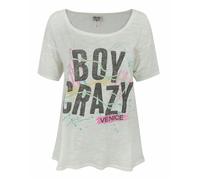Junk Food Clothing Short Sleeved T-Shirt | Womens Cream | Official Merch