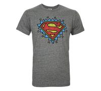 Junk Food Clothing Superman Logo Mens Small Short Sleeved T-Shirt