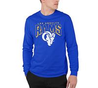 Junk Food Clothing x NFL - Bold Logo - Long Sleeve Fan Shirt for Men and Women - Officially Licensed NFL Apparel