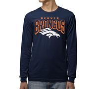 Junk Food Clothing x NFL - Denver Broncos - Bold Logo - Men's and Women's Long Sleeve Fan Shirt - Size 2 X-Large