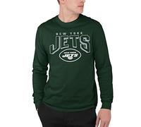 Junk Food Clothing x NFL - New York Jets - Bold Logo - Men's and Women's Long Sleeve Fan Shirt - Size Medium