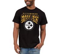 Junk Food Clothing x NFL - Pittsburgh Steelers Bold Logo Unisex Adult Fan Tee Black