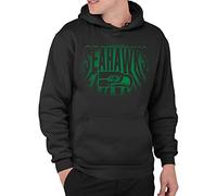 Junk Food Clothing x NFL. - Team Spotlight - Pullover Fleece Hooded Sweatshirt for Men and Women Black