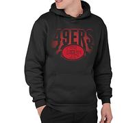 Junk Food Clothing x NFL. - Team Spotlight - Pullover Fleece Hooded Sweatshirt for Men and Women Black