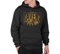Junk Food Clothing x NFL. - Team Spotlight - Pullover Fleece Hooded Sweatshirt for Men and Women Black