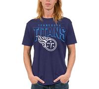Junk Food Clothing x NFL - Tennessee Titans - Bold Logo - Unisex Adult Short Sleeve Fan T-Shirt for Men and Women - Size XX-Large