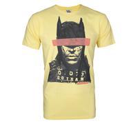 Junk Food Mens Batman Mugshot T-ShirtS Yellow/Black NS5535