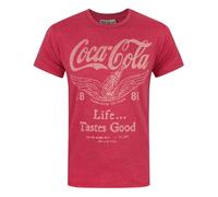 Junk Food Mens Coca Cola T-ShirtXS Red NS5511
