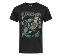 Junk Food Mens I Need My Space Superman T-Shirt / N/A N/A NS6402
