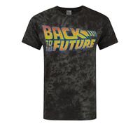 Junk Food Mens Marble Back To The Future T-Shirt NS5519