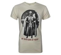 Junk Food Mens My Death Star Or Yours Star Wars T-ShirtS White NS5577