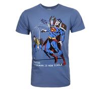 Junk Food Mens Superman Is Now Single Superman T-Shirt NS6380